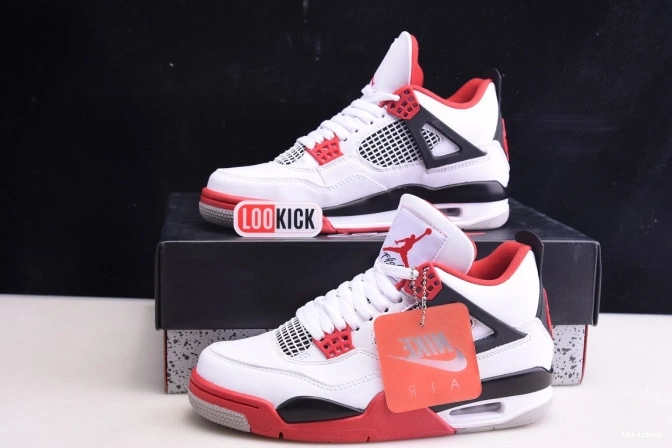 Rep TBkick Air DC7770-160 (2020) 4 Retro Jordan Red Fire 0806